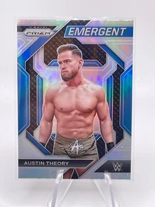 2024 WWE - Prizm - Inserto plateado - Emergente - 19 Austin Theory - Imagen 1 de 2