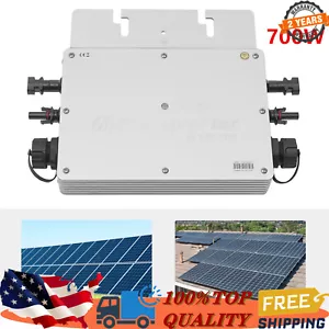 700W Micro Inverter for Balcony Power Plant, Solar Grid Tie Inverter Waterproof - Picture 1 of 23