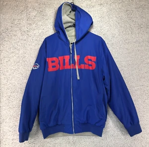 NFL Buffalo Bills Reversible Hoodie Blue & Gray G-III Apparel Men's Size Large - Picture 1 of 11