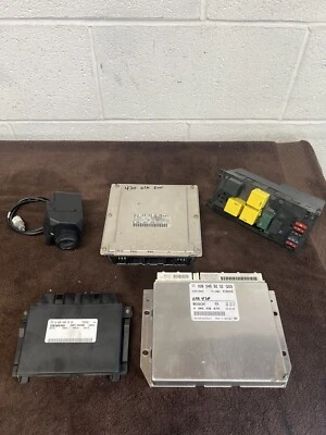 2002 Mercedes Benz Clk430 Ecu, Eis, Bas-abs, Tcu, Front Sam Module Set - Image 1 of 4