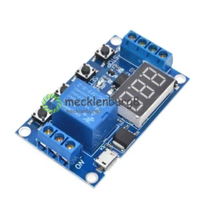 5V Micro USB LED Automation Delay Timer Control Switch Relay Module Display - Bild 1 von 4