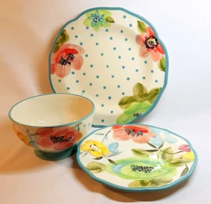 Pioneer Woman Dinnerware From My Frontier to Yours Stoneware Replacement 3pc Set - Picture 1 of 9