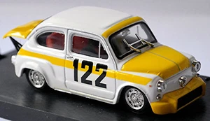 Fiat Abarth 850 TC Coppa Collina 1969 #122 Avantieri-Bresci 1:43 Brumm - Imagen 1 de 6