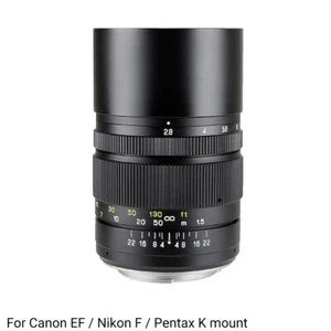 ZhongYi Mitakon CREATOR 135mm F2.8 II for Nikon F mount camera (Full Frame) - Picture 1 of 4