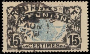 REUNION 68 - Colonial Map "1917 Printing" (pb42839) - Picture 1 of 1