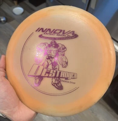 PFN Innova DX Destroyer, Rare Lightweight Run, Orange Cream, 138gs, No Ink - Image 1 of 4