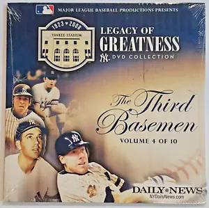 YANKEES dvd LEGACY OF GREATNESS The Third Basemen YANKEEOGRAPHY Daily News NEW - Imagen 1 de 2