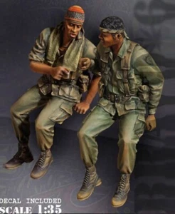 1/35 Scale Vietnam War Soldiers Resin Figures Model Kit for Diorama Builders - Picture 1 of 1