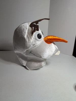 Disney Store Frozen Peluche Muñeco de Nieve Halloween Disfraz Máscara Cabeza Equipo Sombrero  Foto 1 de 4