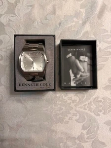 THE KENNET COLE NEW YORK MEN'S STAINLESS STEEL WATCH WITH MODEL #KC3556 - Picture 1 of 3