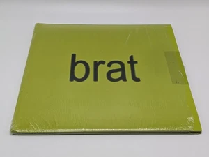Charli XCX Brat LP clear (marble?) vinyl record 12" album 2024 - Picture 1 of 14