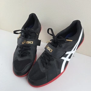 Asics Hyper Throw 3 schwarz/rot Rennschuhe Herren Tokyo Größe 10,5  - Bild 1 von 11