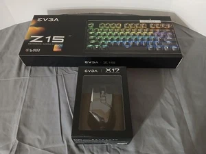 EVGA Z15 Gaming Keyboard & X17 MOUSE - Photo 1/9