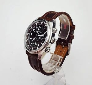 Orologio Uomo CRONOGRAFO SEIKO 7T94-0BL0. Quadrante marrone - Foto 1 di 20