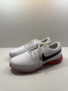 Nike Victory Tour 3 Golfschuhe/Spikes DV6798-101 weiß/rot Größe 12,5 M - Bild 1 von 7