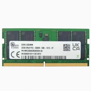 SK hynix 32GB DDR5 5600MHz Laptop SODIMM RAM 2Rx8 PC5-5600B-SB0 HMCG88AGBSA092N - Picture 1 of 3