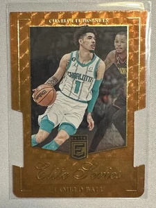 2023-2024 LaMelo Ball Orange Die-Cut Donruss Elite Series Basketball [#15] - Bild 1 von 2