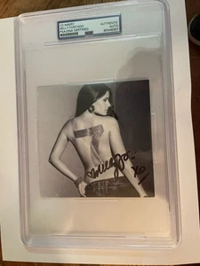 Nelly Furtado Signed Autographed CD Art Card PSA DNA Slabbed - Picture 1 of 1