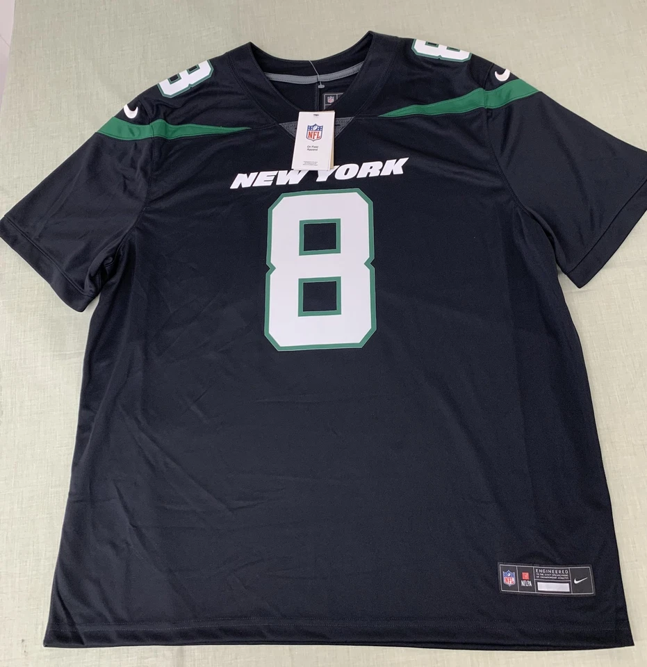 AARON RODGERS New York Jets - NIKE Vapor Jersey - Black Men’s XXL