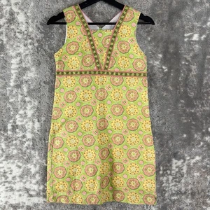 KC Parker Girls Sz 14 Floral Print Spring Shift Dress Sleeveless Easter Summer - Picture 1 of 11