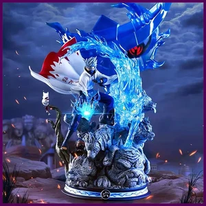 Naruto Anime Figure GK Hatake Kakashi 22cm Action Figure PVC Cartoon Characters - Foto 1 di 24