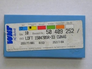 Placas giratorias para fresado de WNT LDFT 150 420SR-33 CWN46 para acero inoxidable - Imagen 1 de 3