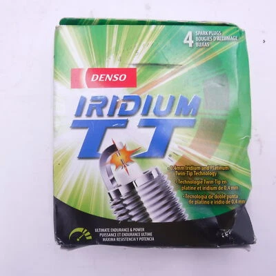 Paquete de 4 bujías Denso 4719 ITV20TT Iridium TT para BMW 3 E30 316i 1987-1991 Foto 1 de 2