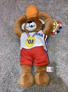 2008 Olympic Basketball Plush Sugar Loaf 2008 Coinstar 16 Inch - Picture 1 of 5
