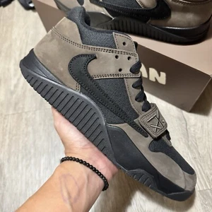 Nike Air Jordan Jumpman Jack TR Travis Scott Dark Mocha UK8 Brand New ✅ - Picture 1 of 10