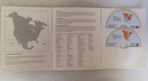 BMW On-board NAVIGATION Map DVD North America 65902158158 Region 1 And Region 2 - Picture 1 of 4