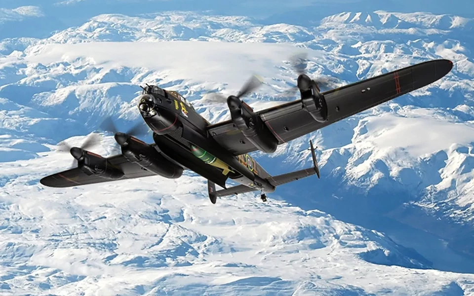 Corgi 1/72 Royal Air Force Lancaster Bomber AA32629 Finished Aircraft Model - Image 1 of 1