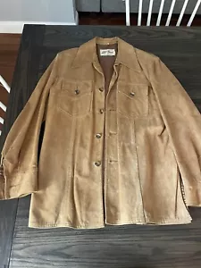 vintage ll bean suede jacket - Picture 1 of 3