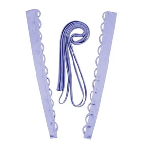 1 Set DIY Wedding Dress Loops Adjustable Fit Satin Corset Kit Zipper Replacement - Picture 1 of 30