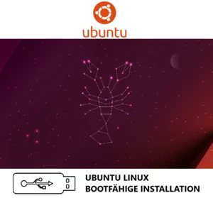 UBUNTU LTS LINUX 24.04.1 BOOTFÄHIGE USB STICK INSTALLATION! - Bild 1 von 1