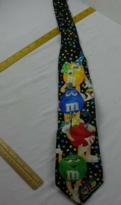 Corbata cuello M&M's 2000 Millennium VINTAGE fiesta año nuevo Foto 1 de 4