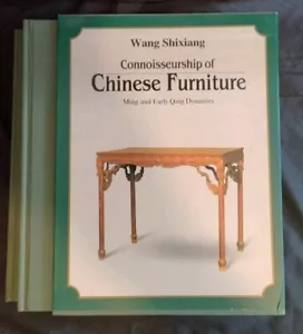 Connoisseurship of Chinese Furniture Vols 1 & 2 in slipcase by Wang Shixang - VG - Picture 1 of 10