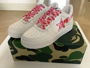 Authentic ape bape abc camo bape sta pink US 9.5 10 11 12 bapesta new sneakers - Picture 1 of 13