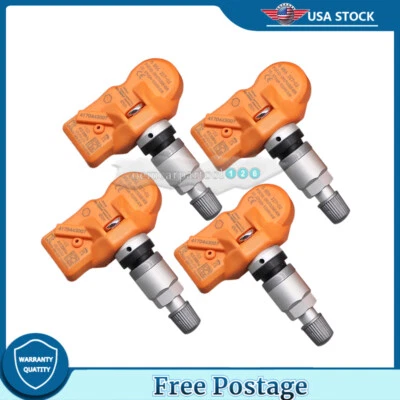 Set (4) Tire Pressure Monitoring Sensor TPMS For BMW 3/5/6/7series #36106856227 - Image 1 of 4