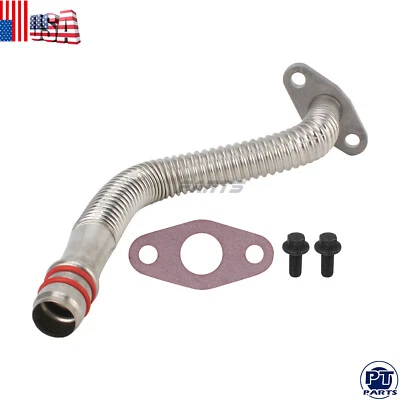 NUEVO Fit 04-07 Dodge Ram Cummins Turbo línea de tubo de drenaje de retorno de aceite 5,9 L #5135786AB Foto 1 de 4