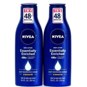 Loción corporal esencialmente enriquecida NIVEA 8,4 OZ - PAQUETE DE DOS - Imagen 1 de 2