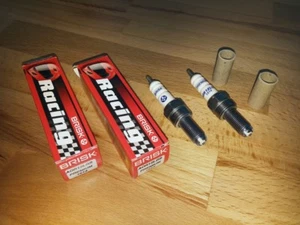 2x BRISK Multipoint Upgrade Racing Spark Plugs fits: Suzuki TL1000R,S y1997-2003 - Picture 1 of 7