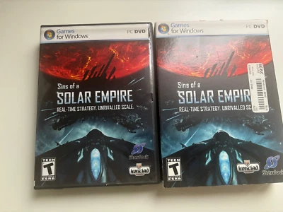 Sins of a Solar Empire PC Video Game with Outer Sleeve Rated T Teen - Image 1 of 2