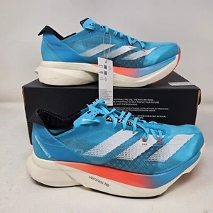 Wmns Adidas Adizero Adios Pro 3 Blue White Elite Marathon Running Shoe / ID8473 - Picture 1 of 5