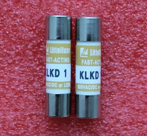 1 pieza Littelfuse KLKD 1 (KLKD 1A) 1 Amp (1A) Fusible Midget Acción Rápida 600V NUEVO - Imagen 1 de 1