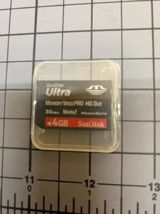 Sandisk Ultra 4Gb Memory Stick Pro HG Duo Magic Gate Memory card - Black - Picture 1 of 2