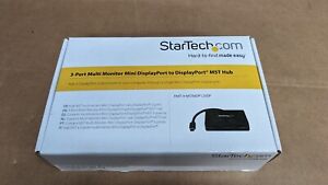 StarTech MSTMDP123DP 3-port Multi Monitor Mini DisplayPort MST Hub