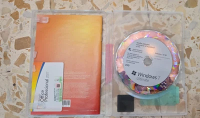 Microsoft Windows 7 Ultimate 32 Bit System Builder Vollversion Deutsch GLC-00705 - Immagine 1 di 3