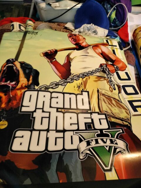 Poster Grand Theft Auto V Gta 5 D - Pop Arte Skins