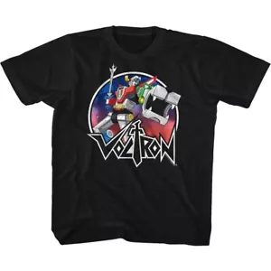 Kids Voltron Circle Robot Sketch TV Shirt - Picture 1 of 3