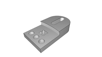 Betthalterung für Kossel Mini 3D Drucker - Auto-Leveling System mit Touch Switch - Bild 1 von 3